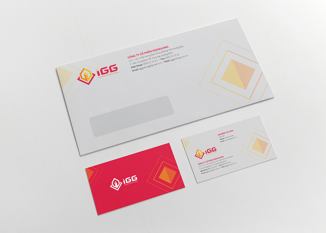 IGG - Thiết kế logo và nhận diện thương hiệu công ty bất động sản IGG